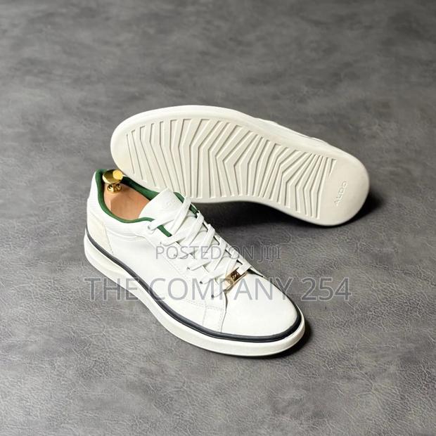 Quality Casual Leather Rubber Sole Aldo Men Casual Shoes