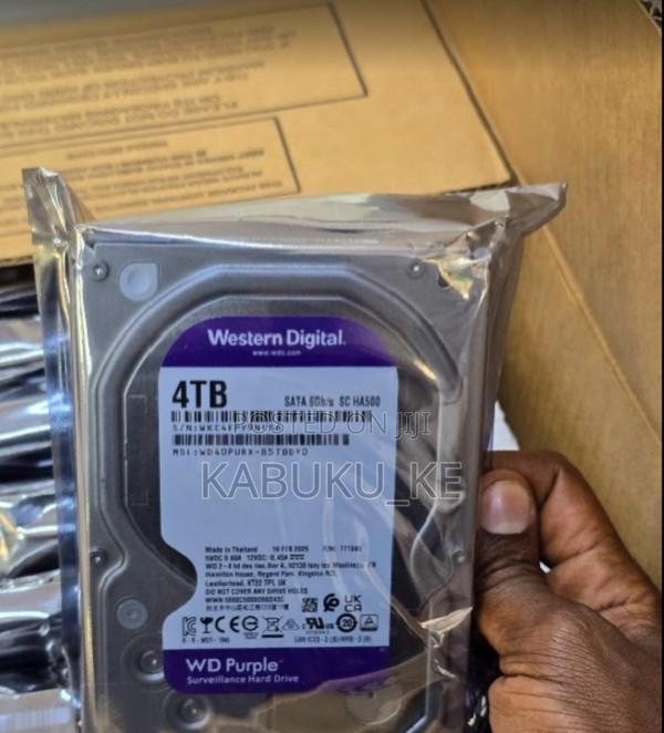 Quality 4tb Western Digital Purple Surveillance Internal Hard Disk - main view