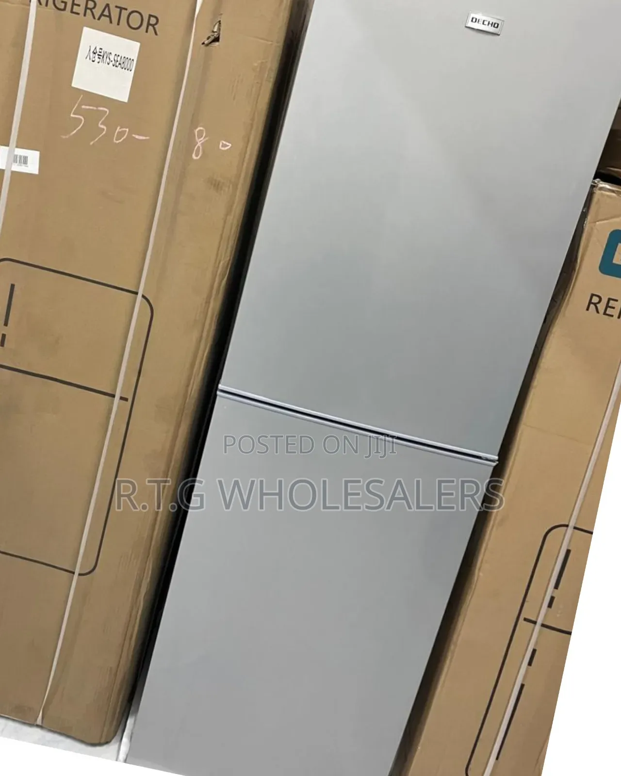 Decho 250 L Fridge With Freezer – Spacious Double Door