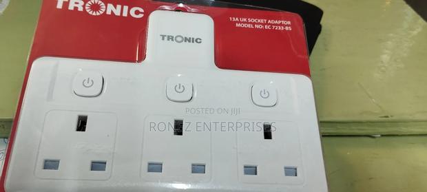 Adaptor Socket 3 Way,Uk Plug Top - thumbnail 2