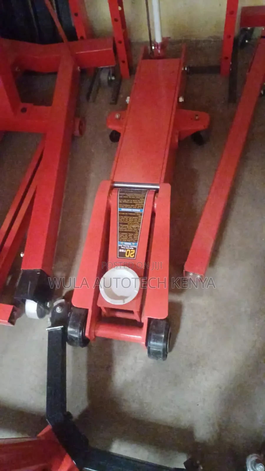 Heavy Commercial 20tns Trolley Jack Best Quality Sunshine Italy