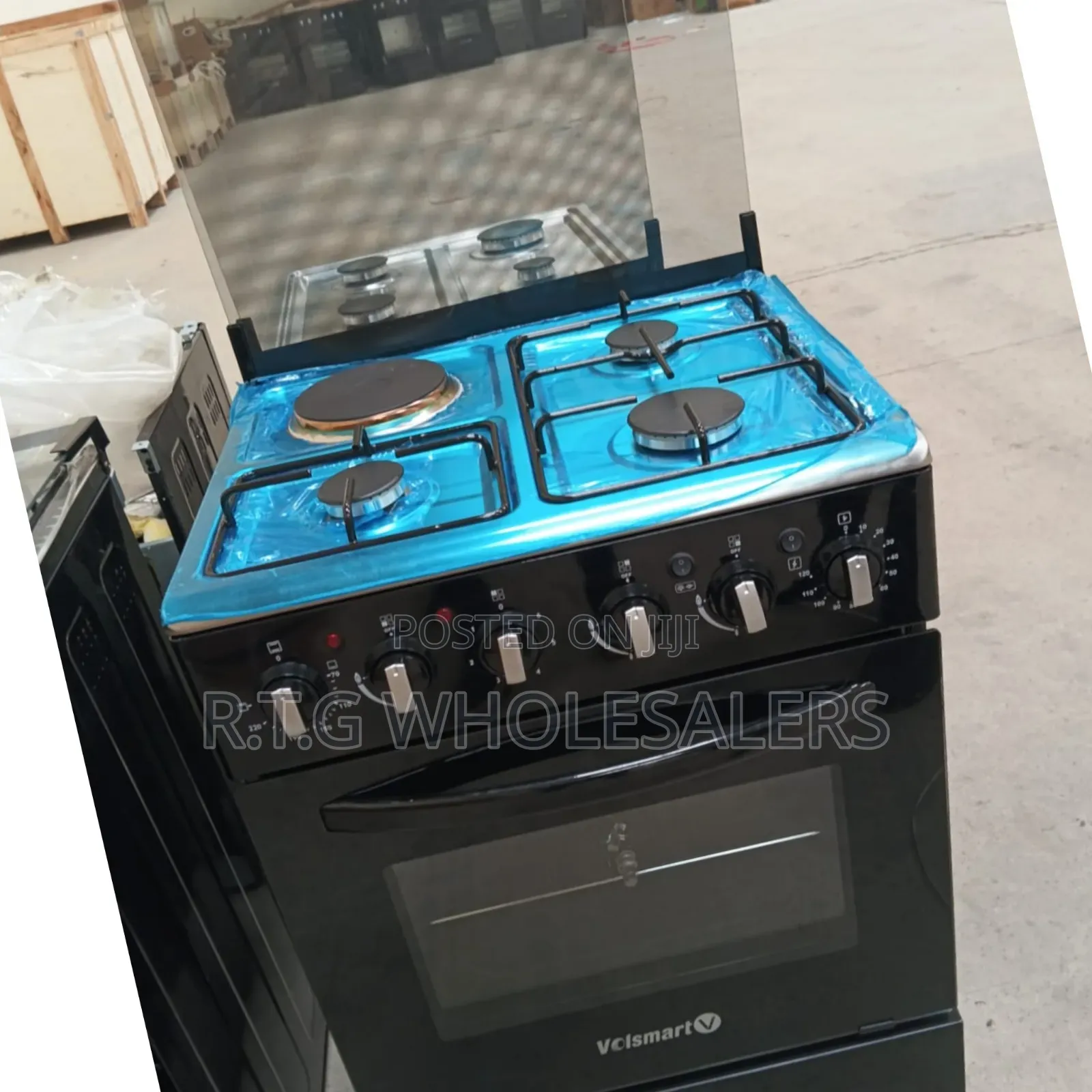 Volsmart 60×60 3+1 Jet Cooker – Gas Hob With Oven