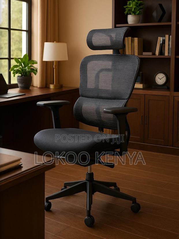 Office Chair; Imported Orthopedic Mesh High Back Office Chair