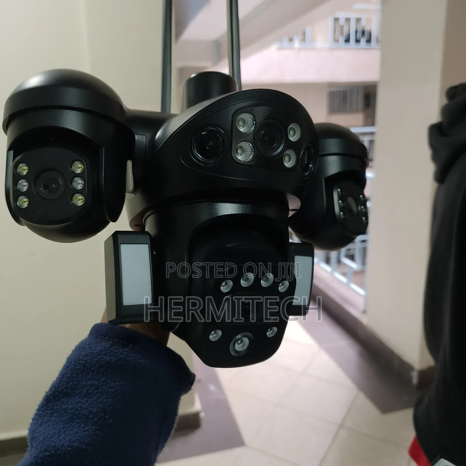 4g Enabled 4lens CCTV Solar Powered