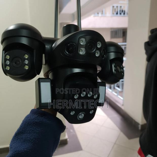 4g Enabled 4lens CCTV Solar Powered - thumbnail 2