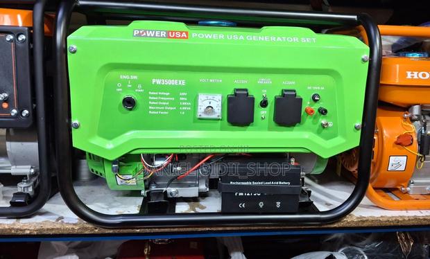 Power Usa 4kva Petrol Generator Keystart - main view
