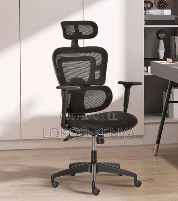 Office Chair; Imported Orthopedic Mesh High Back Office Chair - thumbnail 5