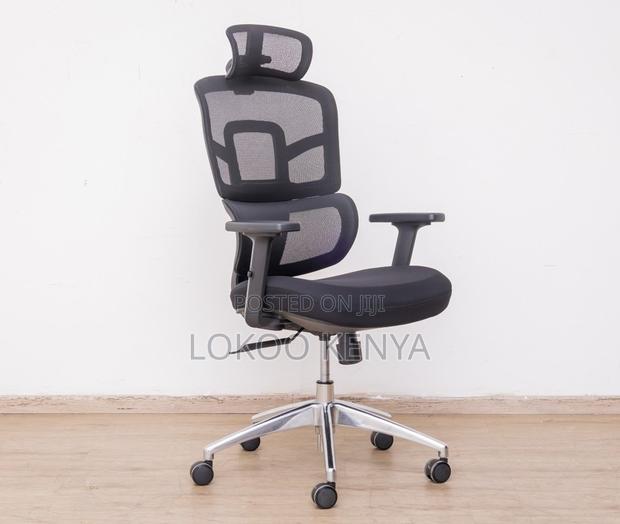 Office Chair; Imported Orthopedic Mesh High Back Office Chair - thumbnail 9