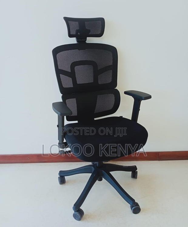 Office Chair; Imported Orthopedic Mesh High Back Office Chair - thumbnail 11