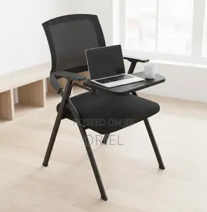 Office Study Chair : Office Study Chair With Foldable Writing Pad