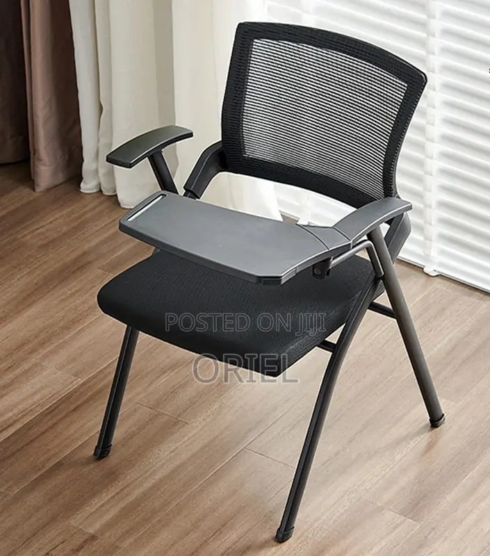 Office Study Chair : Office Study Chair With Foldable Writing Pad