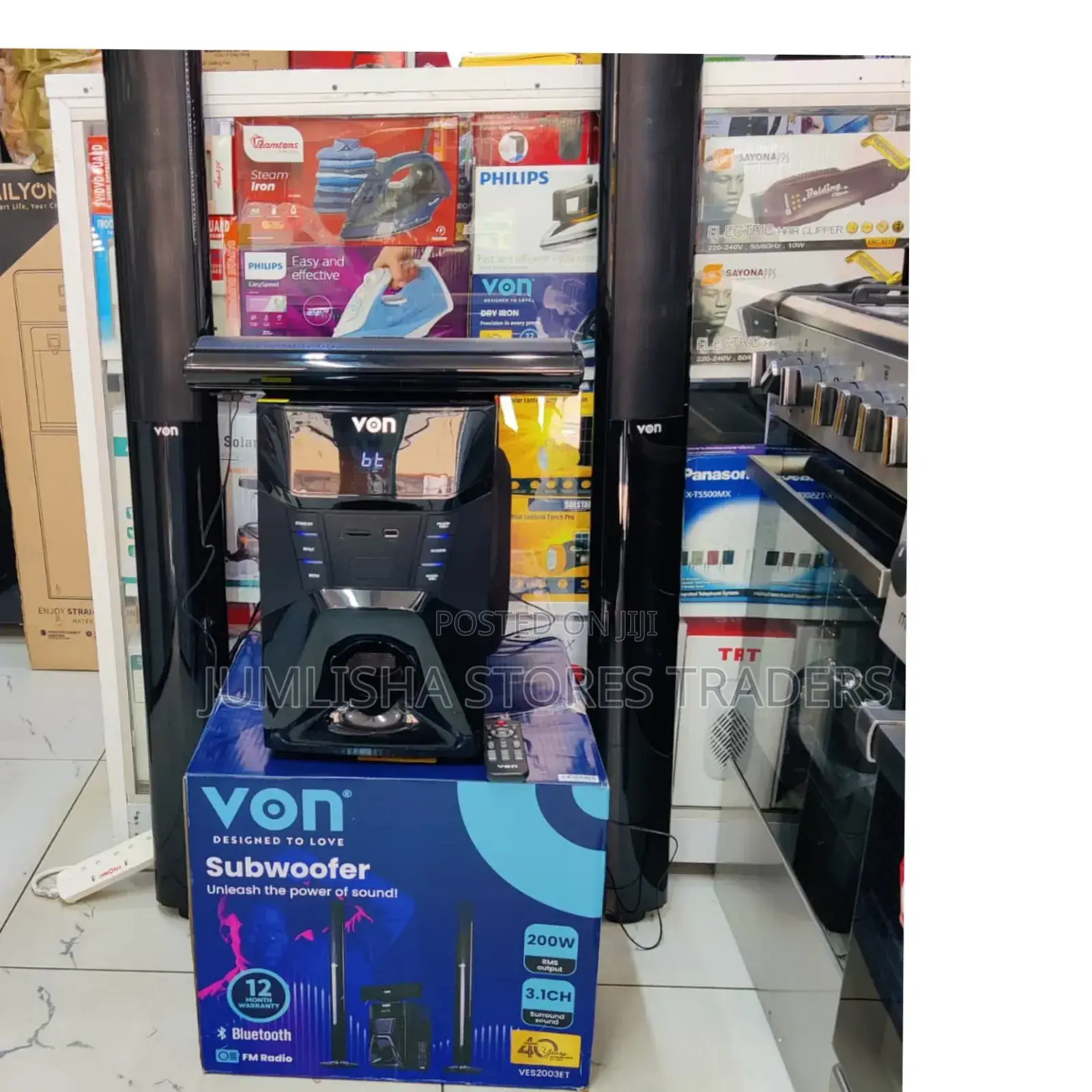 Von Subwoofer 3.1ch 200w Tall Boy