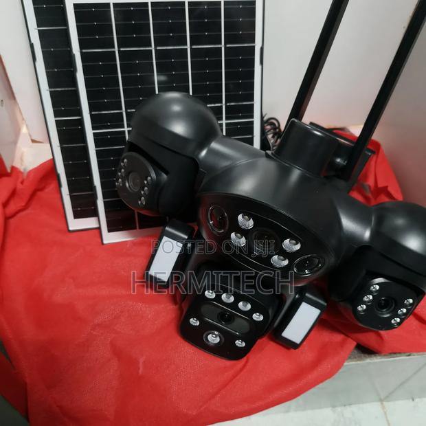 4g Smartcard 4lens CCTV Camera Solar Powered - main view