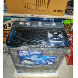 *Ramtons Washing Machine Twin Tub 10kg With Air Dryer Rw215