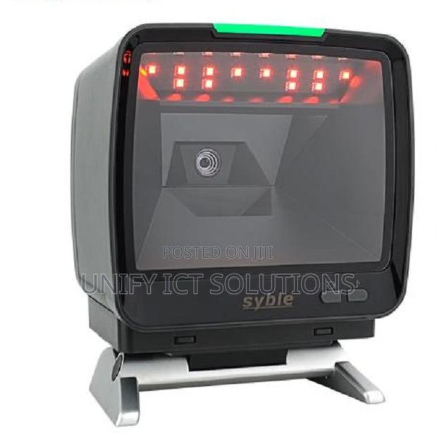 Syble Xb-8809h – 2d Desktop Barcode Scanner With Metal Base - main view