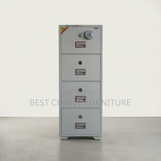 Fireproof Safe Boxes;4-Drawer Fire-Resistant Office Safefiling Cabinet - thumbnail 6