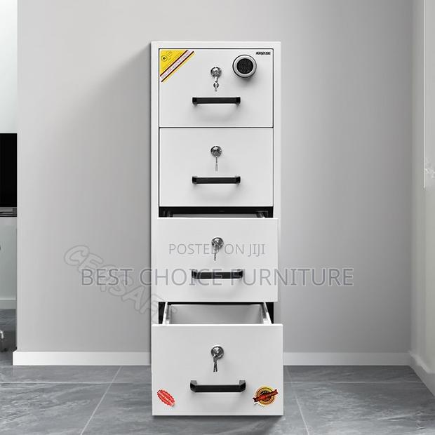 Fireproof Safe Boxes;4-Drawer Fire-Resistant Office Safefiling Cabinet - thumbnail 9