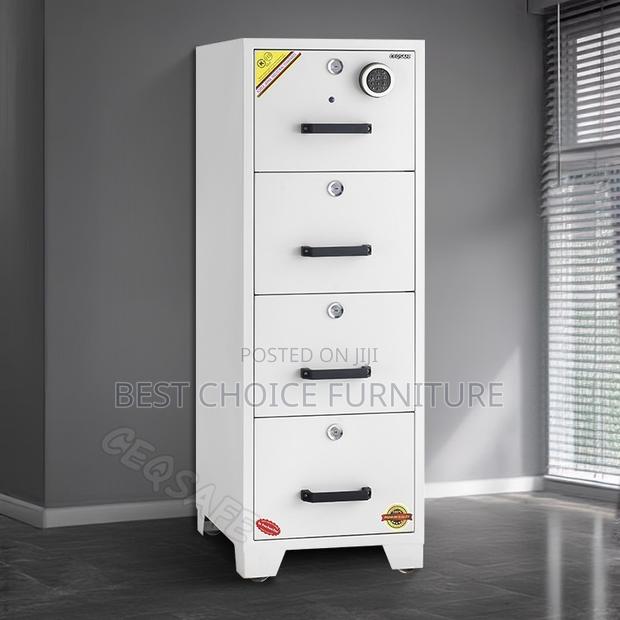 Fireproof Safe Boxes;4-Drawer Fire-Resistant Office Safefiling Cabinet - thumbnail 11