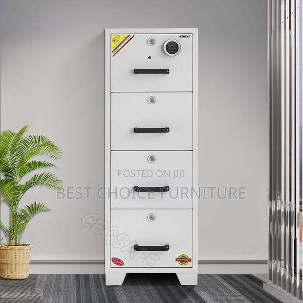 Fireproof Safe Boxes;4-Drawer Fire-Resistant Office Safefiling Cabinet - thumbnail 12