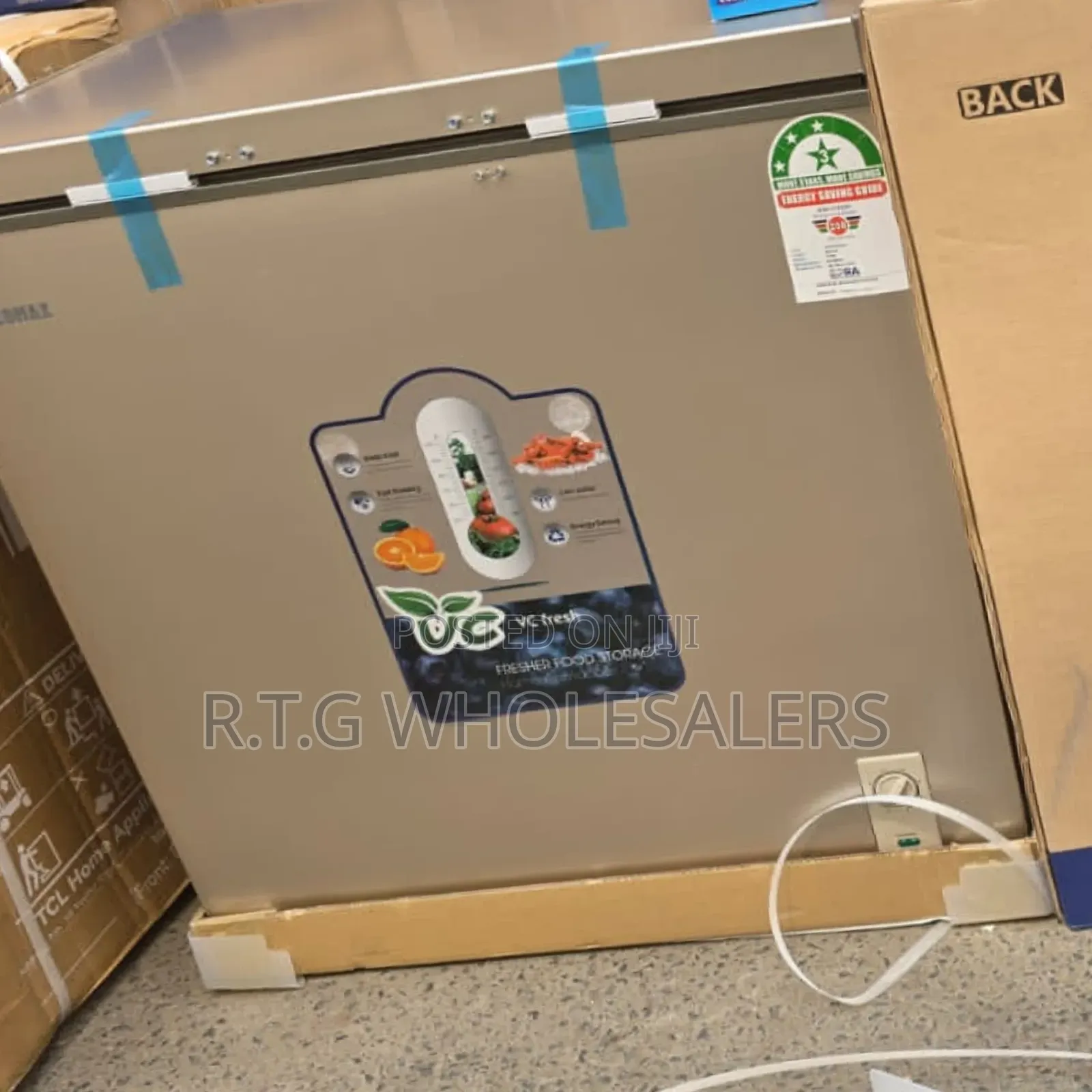 Ecomax 219 L Deep Freezer With Free Fridge Guard