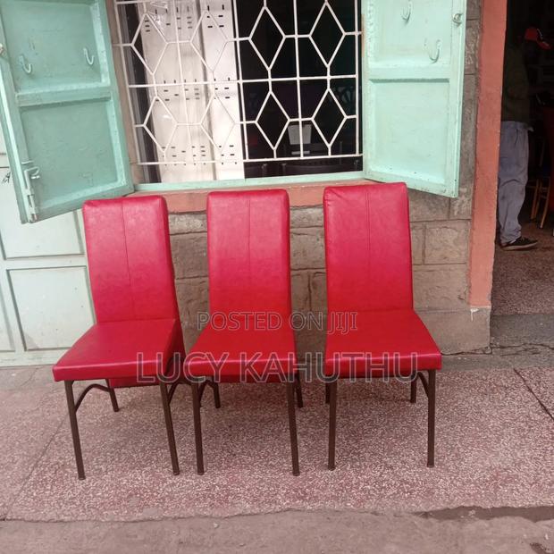 Red Powder Coated Executive Chairs - main view