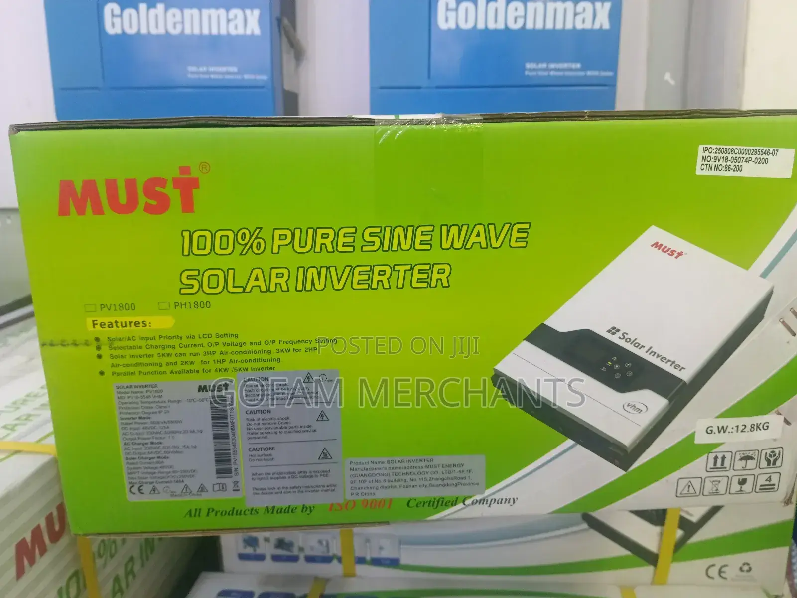 Must 5.5kva 48v 80a Hybrid Solar Inverter (Highfrequency)