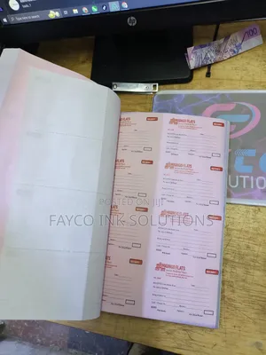 50 by 2 A4 Receipt Books