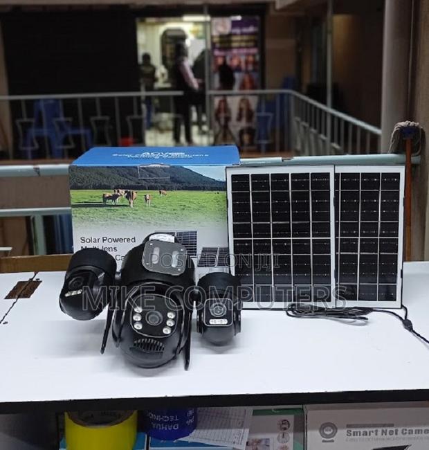 4g PTZ Rotating Triple Lens Ai Detection Camera Hieasy - main view