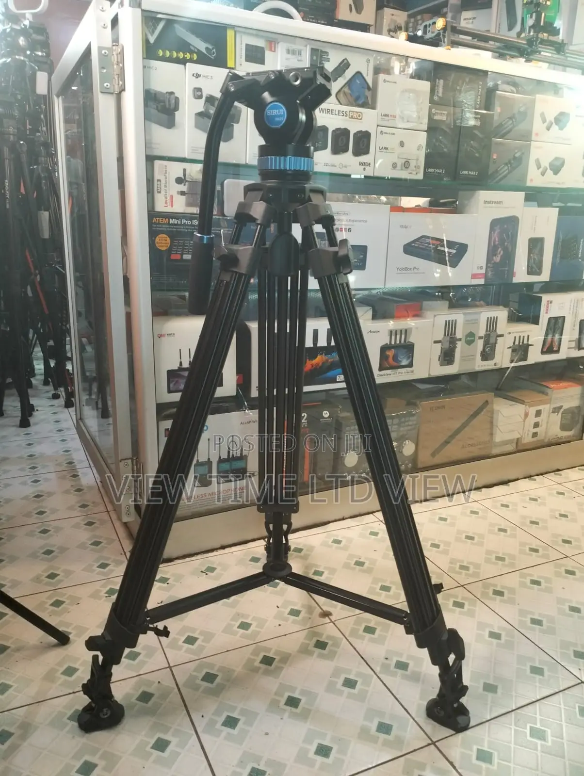 Sirui Sh25 Aluminum Video Tripod With Fluid Head