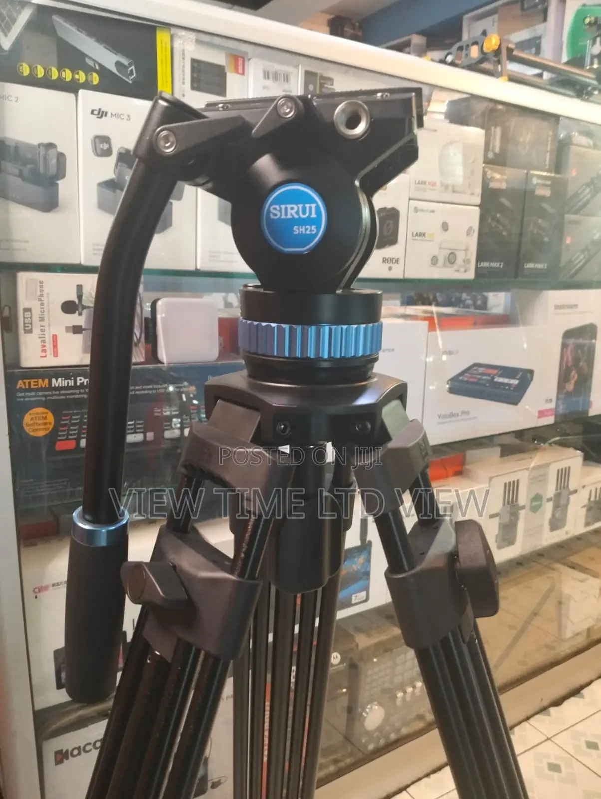 Sirui Sh25 Aluminum Video Tripod With Fluid Head