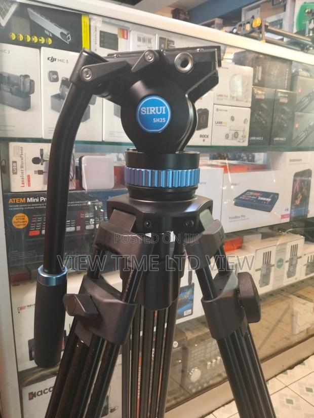 Sirui Sh25 Aluminum Video Tripod With Fluid Head - thumbnail 3