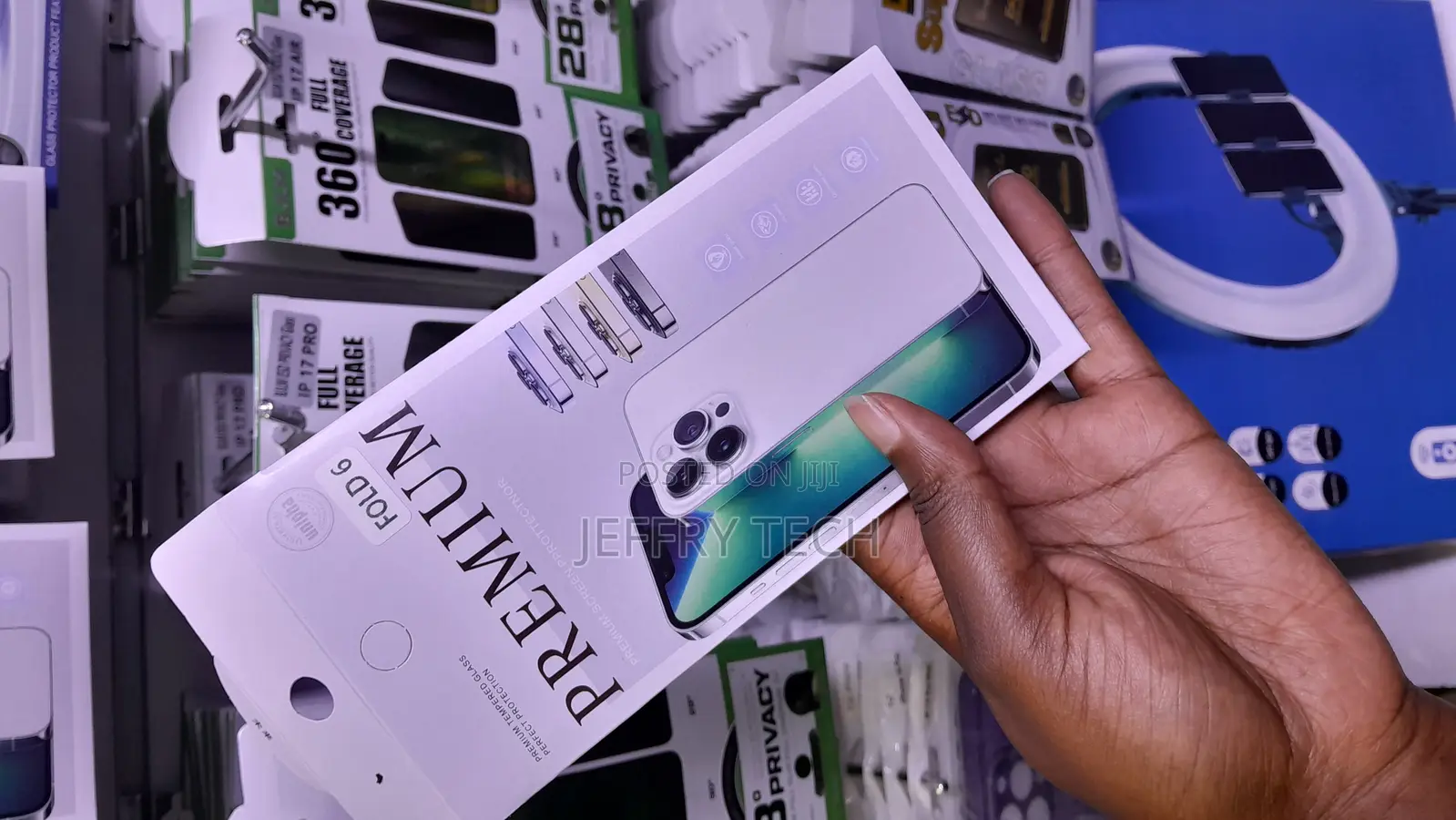 Wsken Samsung Galaxy Z Fold 6 Tempered Glass Screen Protector