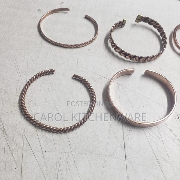 Pure Copper Bracelet/Handcraft Copper Blacelet - thumbnail 3