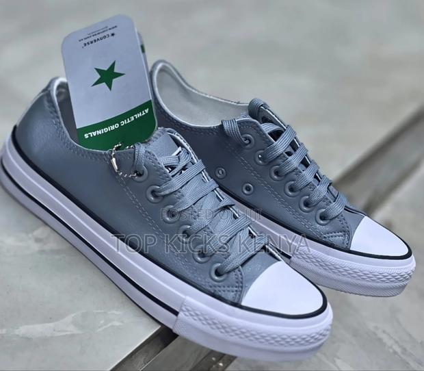 Converse Leather Shoes. - main view