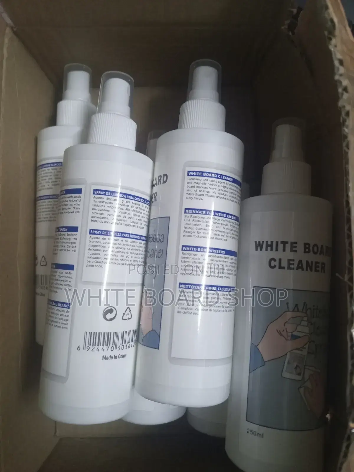 Whiteboard Stain Remover-Spray 250ml