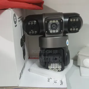 Triple Lens Surveillance Camera 4g Enabled