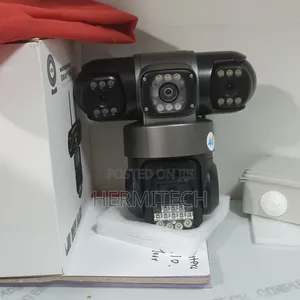 Triple Lens Surveillance Camera 4g Enabled