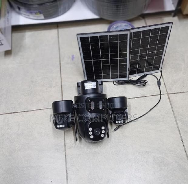 Night Vision 12mp 4g Triple Lens Solar Camera Hieasy - main view