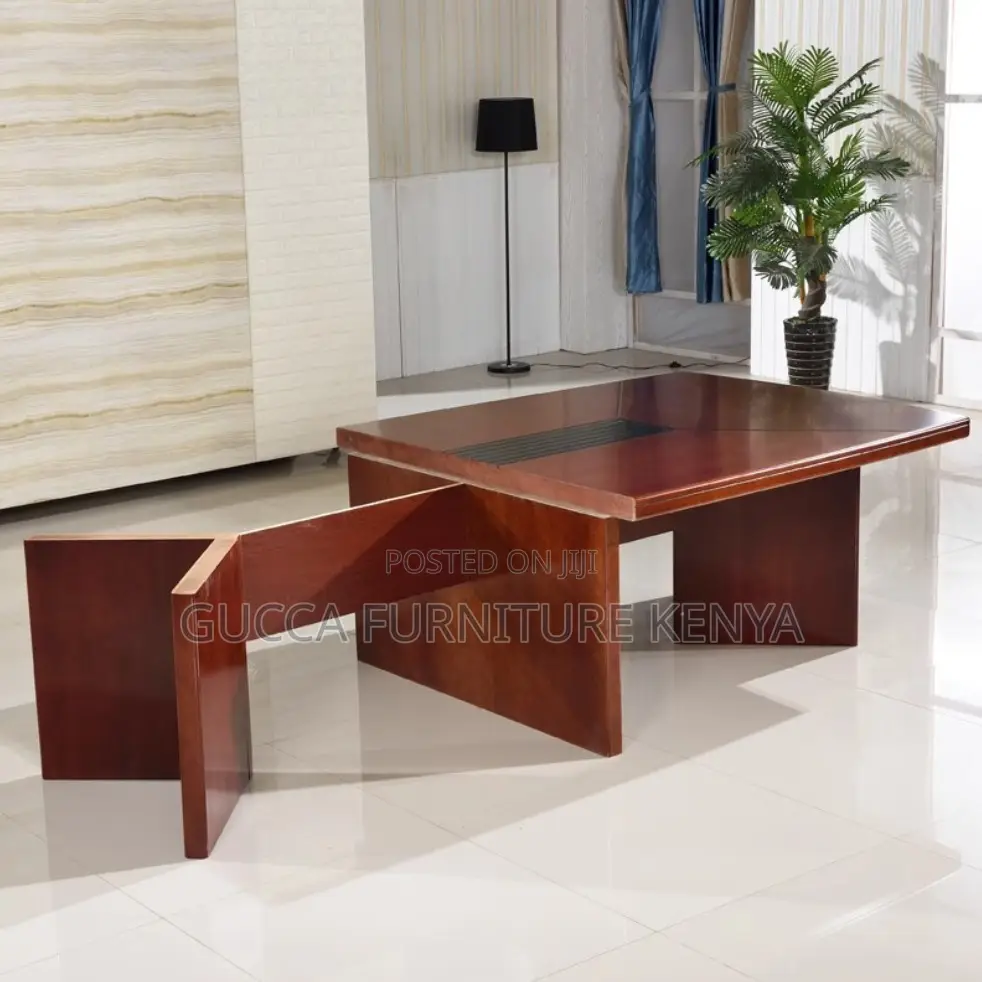 12-14 Seater Mahogany Office Boardroom Table