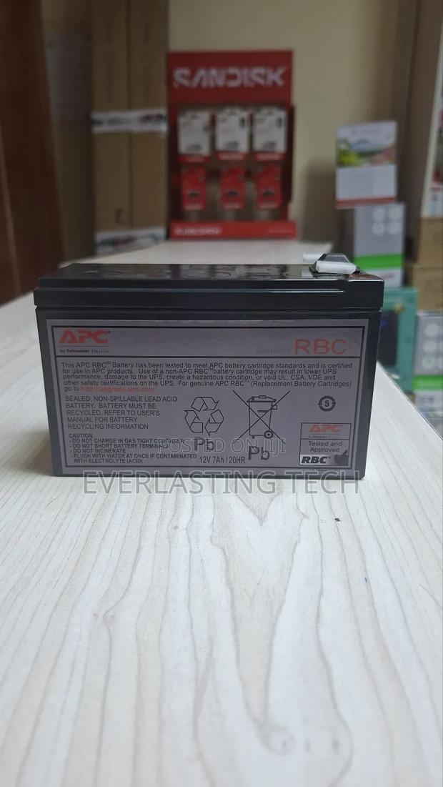 Apc 12v 7ah Ups Replacement Battery - thumbnail 2