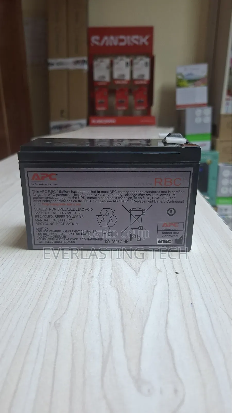 Apc 12v 7ah Ups Replacement Battery
