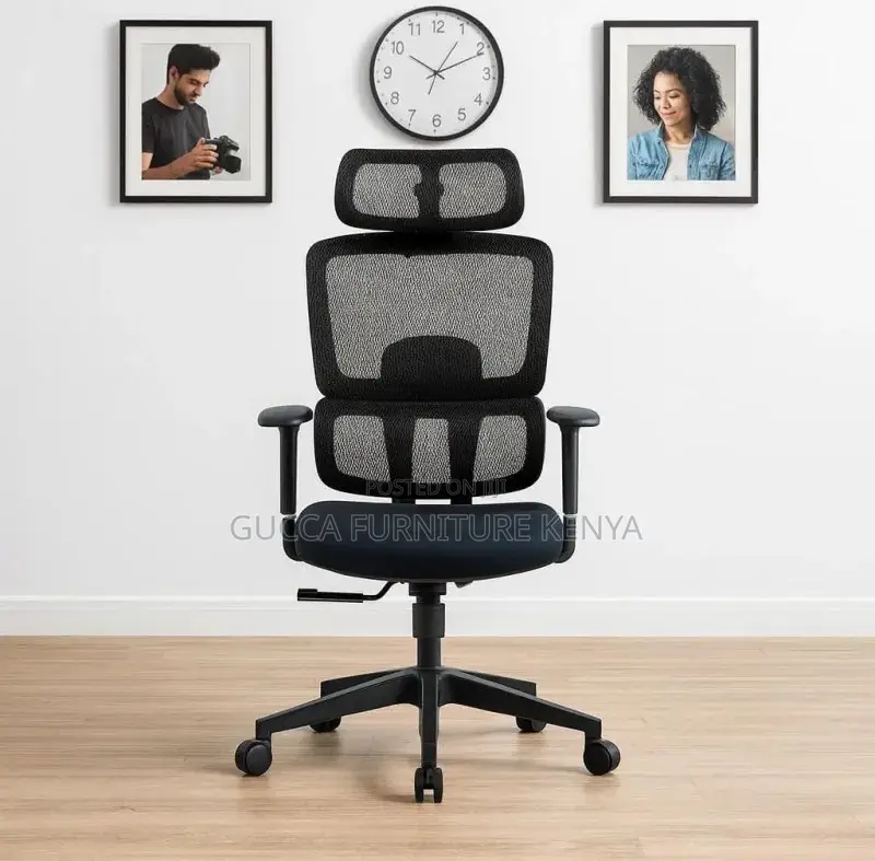 High-back Orthopedic Reclining Desk Chair