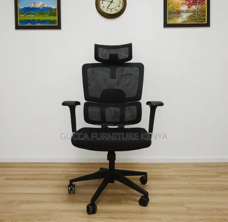 High-back Orthopedic Reclining Desk Chair