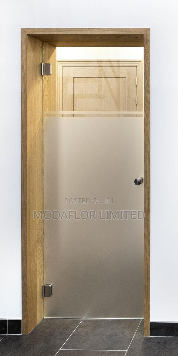 Minimalist Frosted Film Privacy