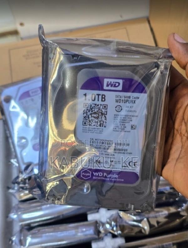 1tb Wd Surveillance Hdd Perfect For Cctv Nvr Storage