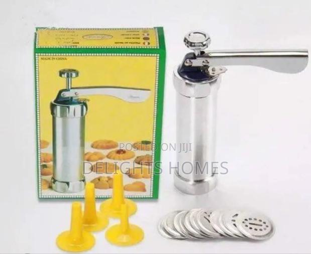 Stainless Steel 24 Option Cookie or Biscuit Press_pa - thumbnail 2