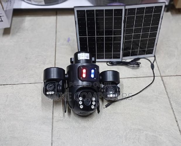 Waterproof 12mp 4g PTZ Rotating Triple Lens Hieasy