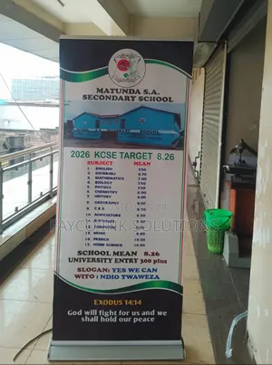 Stable and Stunning Broad Base Roll Up Banner