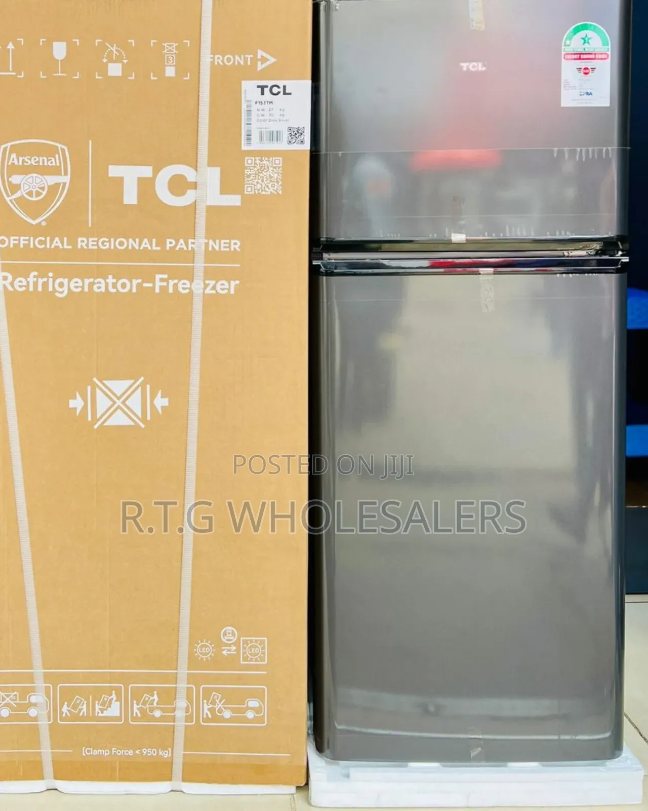 TCL P370tm 370 L No Frost Fridge – Large Double Door