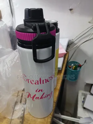 Heartfelt Water Bottles, With Custom Colors